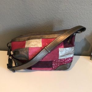 Authentic Coach patchwork purse